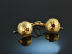 M&uuml;nchen um 1900! H&uuml;bsche Trachten Ohrringe rote Glassteine Silber 800 vergoldet