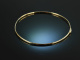 Around 1995! Delicate noble bangle diamond 0.07 ct gold 585