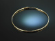 Around 1995! Delicate noble bangle diamond 0.07 ct gold 585