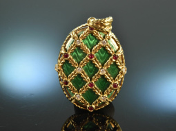 Victor Mayer Faberg&eacute; Stil! Traum Medaillon...