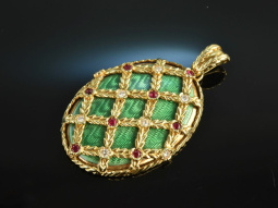 Victor Mayer Faberg&eacute; Stil! Traum Medaillon...