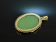 Victor Mayer Faberg&eacute; Stil! Traum Medaillon Anh&auml;nger Email Rubin Diamanten Gold signiert