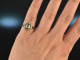 Um 1780! Wundervoller Historischer Rosenschliff Diamant Ring 1,1 ct Gold 585