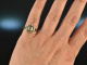 Um 1780! Wundervoller Historischer Rosenschliff Diamant Ring 1,1 ct Gold 585