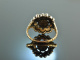 Um 1780! Seltener historischer Rosenschliff Diamant Ring 0,8 ct Gold 585