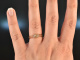 Augsburg um 1900! Historischer Verlobungs Ring Altschliff Diamant 0,25 ct Rot Gold 585
