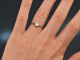 Um 1985! Wundervoller Brillant Verlobungs Ring 0,75 ct Gold 585