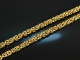 1975! Beautiful long royal necklace 33,5 gram gold 333