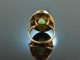 Holland um 1955! Feiner Apple Jade Ring Gold 585