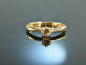 Say yes! Sch&ouml;ner klassischer Verlobungs Ring Brillant 0,25 ct Gold 585