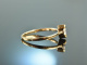 My  love! Sch&ouml;ner Verlobungs Ring Diamant Navette 0,1 ct Gold 585