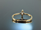 My  love! Sch&ouml;ner Verlobungs Ring Diamant Navette 0,1 ct Gold 585