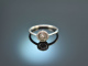 So sparkling! Funkelnder Diamant Verlobungs Ring 0,25 ct Wei&szlig; Gold 750