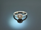 So sparkling! Funkelnder Diamant Verlobungs Ring 0,25 ct Wei&szlig; Gold 750