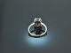 Finest Violet! Eleganter Amethyst Brillant Ring Wei&szlig; Gold 750