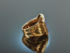 M&uuml;nchen um 1950! Schwerer Wappen Siegel Ring Lapislazuli Gold 585