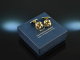 Around 1955! Classic knot cuff links gold 585