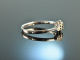 My Love! Klassischer Diamant Verlobungs Ring 0,15 ct Wei&szlig; Gold 750