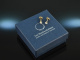 Feines Glitzern! Klassische Brillant Ohrstecker 0,4 ct Gold 750