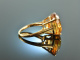 Shiny Yellow! Gro&szlig;er exquisiter Citrin Ring 15,88 ct Gelb Gold 750