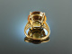 Shiny Yellow! Gro&szlig;er exquisiter Citrin Ring 15,88 ct Gelb Gold 750