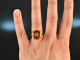 Shiny Yellow! Gro&szlig;er exquisiter Citrin Ring 15,88 ct Gelb Gold 750