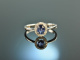My Love! Classic Engagement Engagement Ring White Gold 750 Sapphire Diamonds