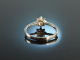 Diamond Blossom! Feiner Brillant Verlobungs Ring Weiss Gold 750