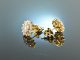 Diamond Sparkle! Edle Brillant Ohrstecker 0,76 ct Gelb Gold 750