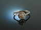 Be Mine! Funkelnder Brillant Verlobungs Ring 0,4 ct Weiss Gold 750