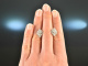 Sparkling Diamonds! Glamour&ouml;se Diamant Ohrringe 1,34 ct Weiss Gold 750