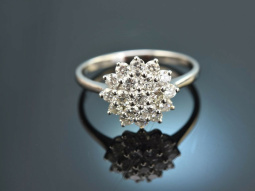 My love! Wundervoller Verlobungs Ring Weiss Gold 750...