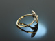 Um 1915! Sch&ouml;ner Art Deco Diamant Ring Gold 585 Platin