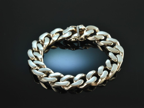 Around 1970! Classic vintage tank bracelet silver 925