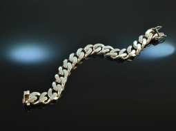Around 1970! Classic vintage tank bracelet silver 925