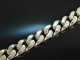 Around 1970! Classic vintage tank bracelet silver 925