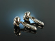 Munich around 1995! Classic knot cufflinks silver 835