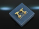 Around 1995! Classic Knot Cufflinks Silver 925 gold plated