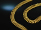 Around 1970! Beautiful vintage set necklace and bracelet silver 800 gold plated