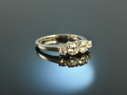 Wien um 1930! Sch&ouml;ner Altschliff Diamant Ring 0,7 ct...