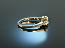 Wien um 1930! Sch&ouml;ner Altschliff Diamant Ring 0,7 ct...