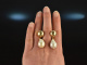 Big Pearl! Schicke Ohrringe gro&szlig;e barocke Zuchtperlen Silber 925 vergoldet