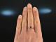 1975! Classic Ruby Brilliant Ring 0,44 ct White Gold 750