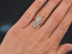 Um 1900! Edler Marquise Ring Altschliff Diamanten 1,5 ct Gold 750