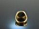 Um 1965! Klassischer Wappen Siegel Ring mit Gravur Blutjaspis Gold 585