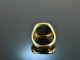 Around 1965! Classic Coat of Arms Signet Ring with Engraving Blood Jasper Gold 585