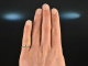 Vienna around 1910! Beautiful old cut diamond ring 0.35 ct gold 585 platinum