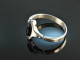 Around 1965! Chic Sixties Franz Scheuerle Design Bangle Onyx Silver 925 signed