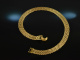Around 1980! Chic vintage necklace chain silver 925 gold plated