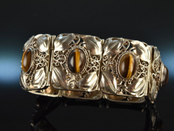Art Deco um 1920! Seltenes florales Armband Silber 925...